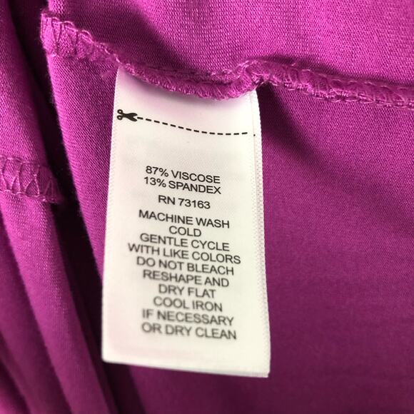 NWT Cupio Wms Small Jewel Plum Sleeveless Tiered Maxi Dress Ruffled Trim Boho - Picture 10 of 11